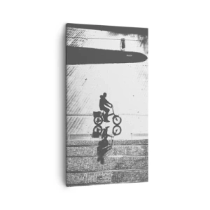 Quadro su tela - Stampe su Tela - Avanti, attraverso la città - 45x80 cm