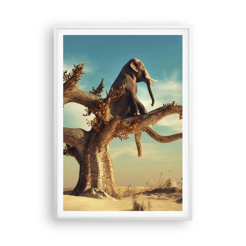 Poster in cornice bianca - Nuovo punto di vista - 70x100 cm