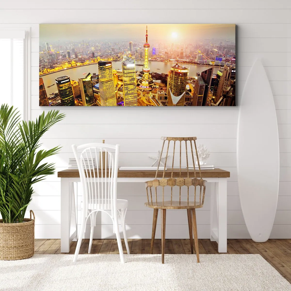 Quadro su tela - Stampe su Tela - Sogno asiatico - 90x30 cm