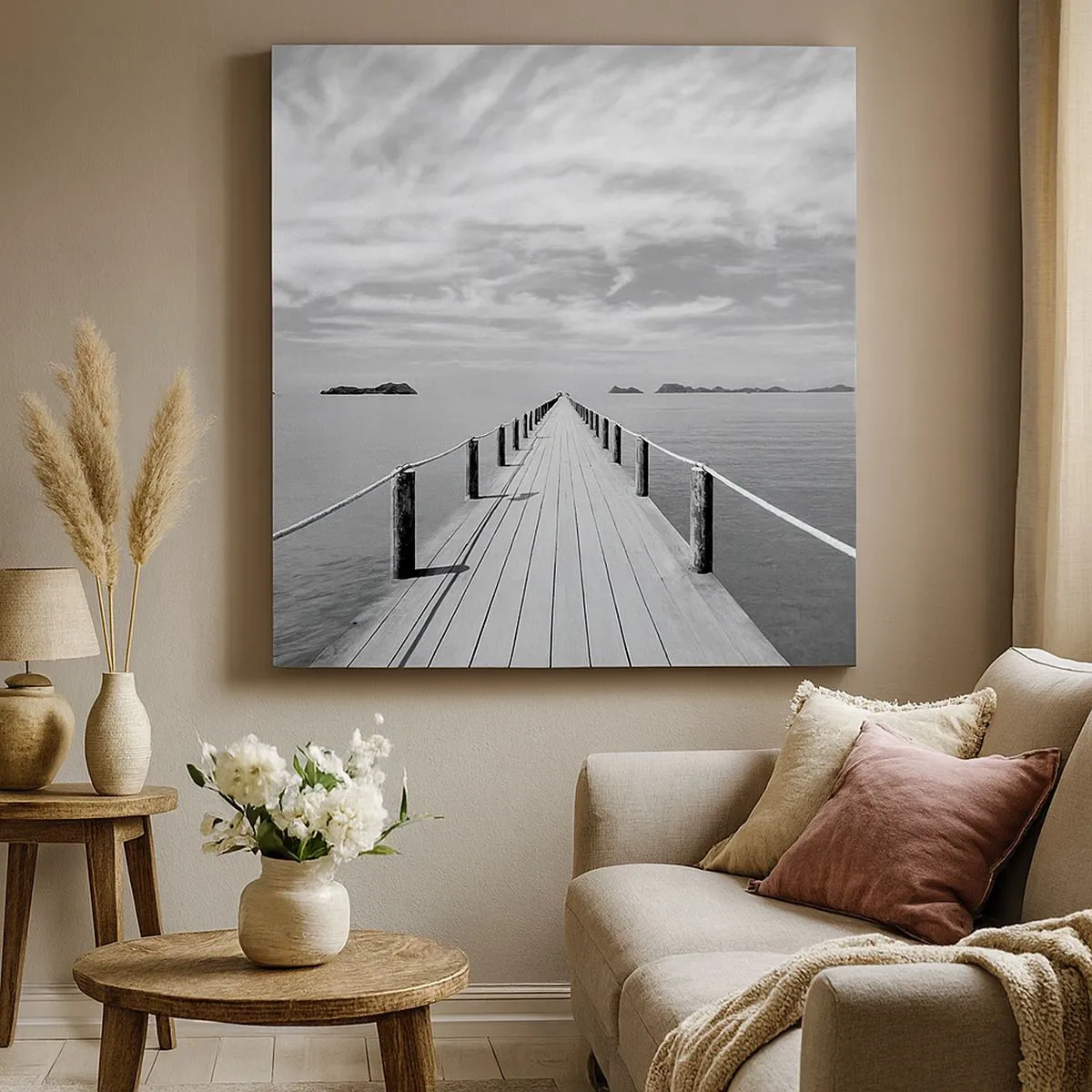 Quadro su tela - Stampe su Tela - Forse un viaggio... - 30x30 cm