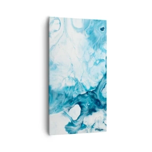 Quadro su tela - Stampe su Tela - Concerto di blu - 55x100 cm