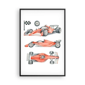 Poster in cornice nera - Inseguendo i sogni - 61x91 cm