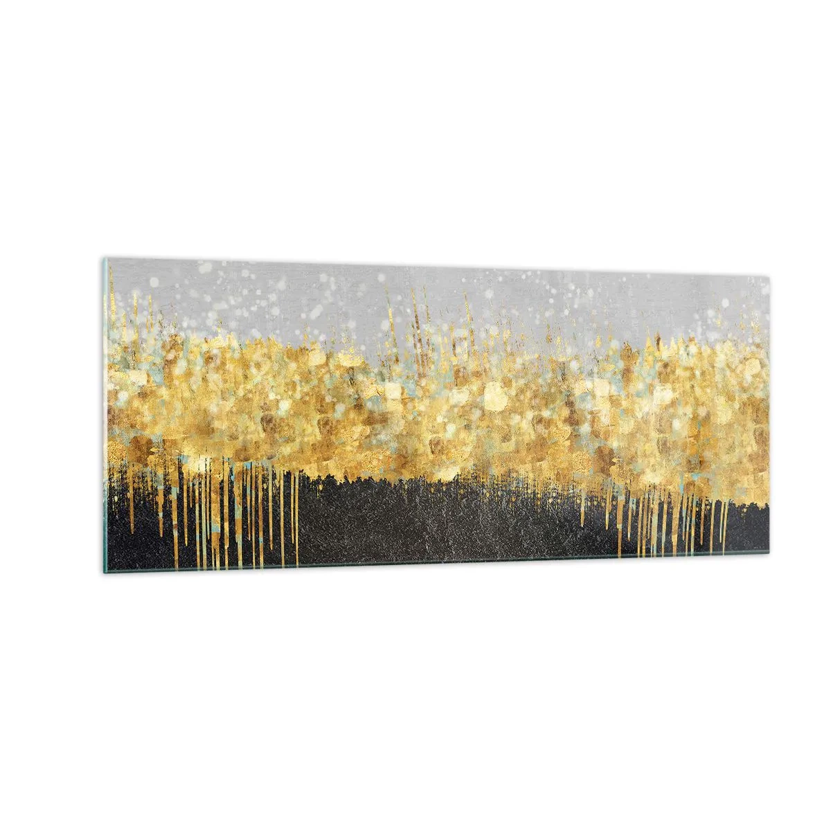 Quadro su vetro - Nel profondo e verso l'alto - 100x40 cm