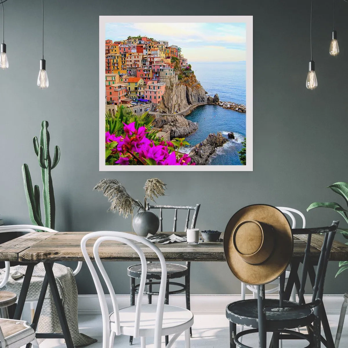 Poster - La città che ride - 30x30 cm