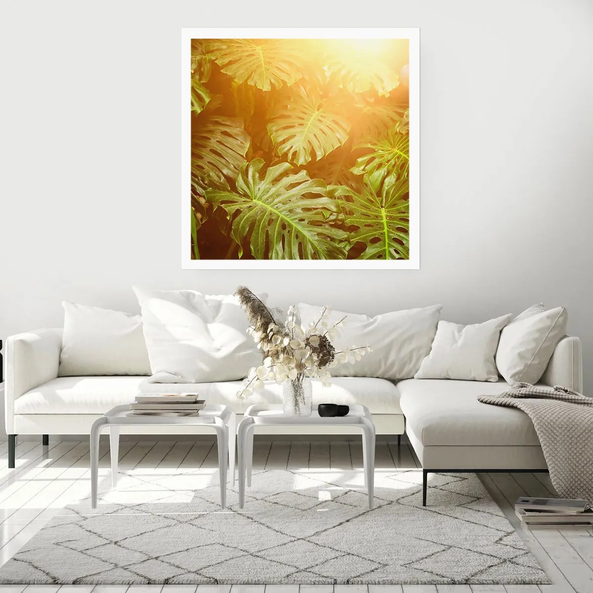 Poster - Entrando nel verde... - 60x60 cm