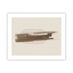 Poster - Un soffio di grigio - 50x40 cm