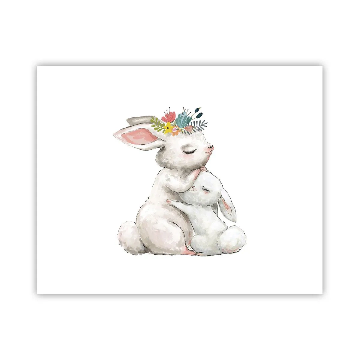 Poster - Da mamma si sta meglio - 50x40 cm