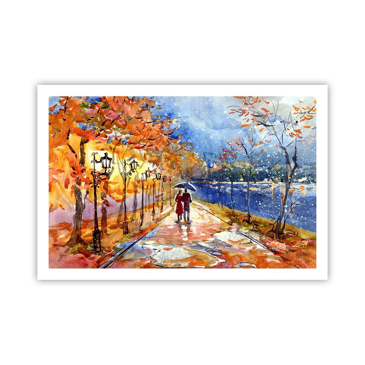 Poster - Insieme fino ai confini del tempo - 91x61 cm