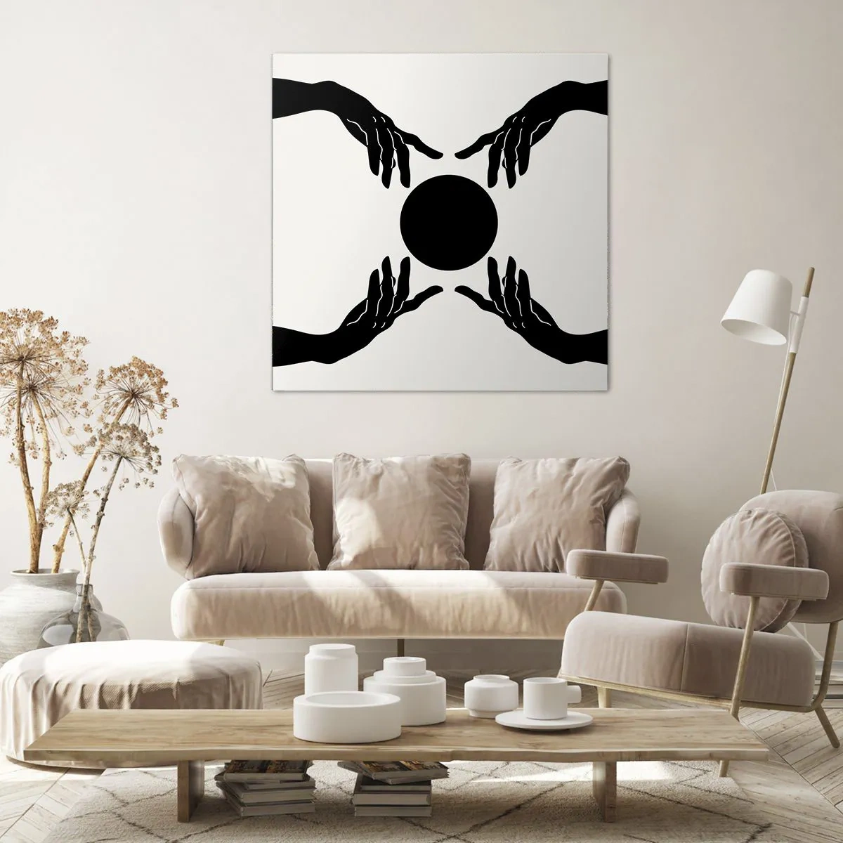 Quadro su tela - Stampe su Tela - Segno misterioso - 70x70 cm