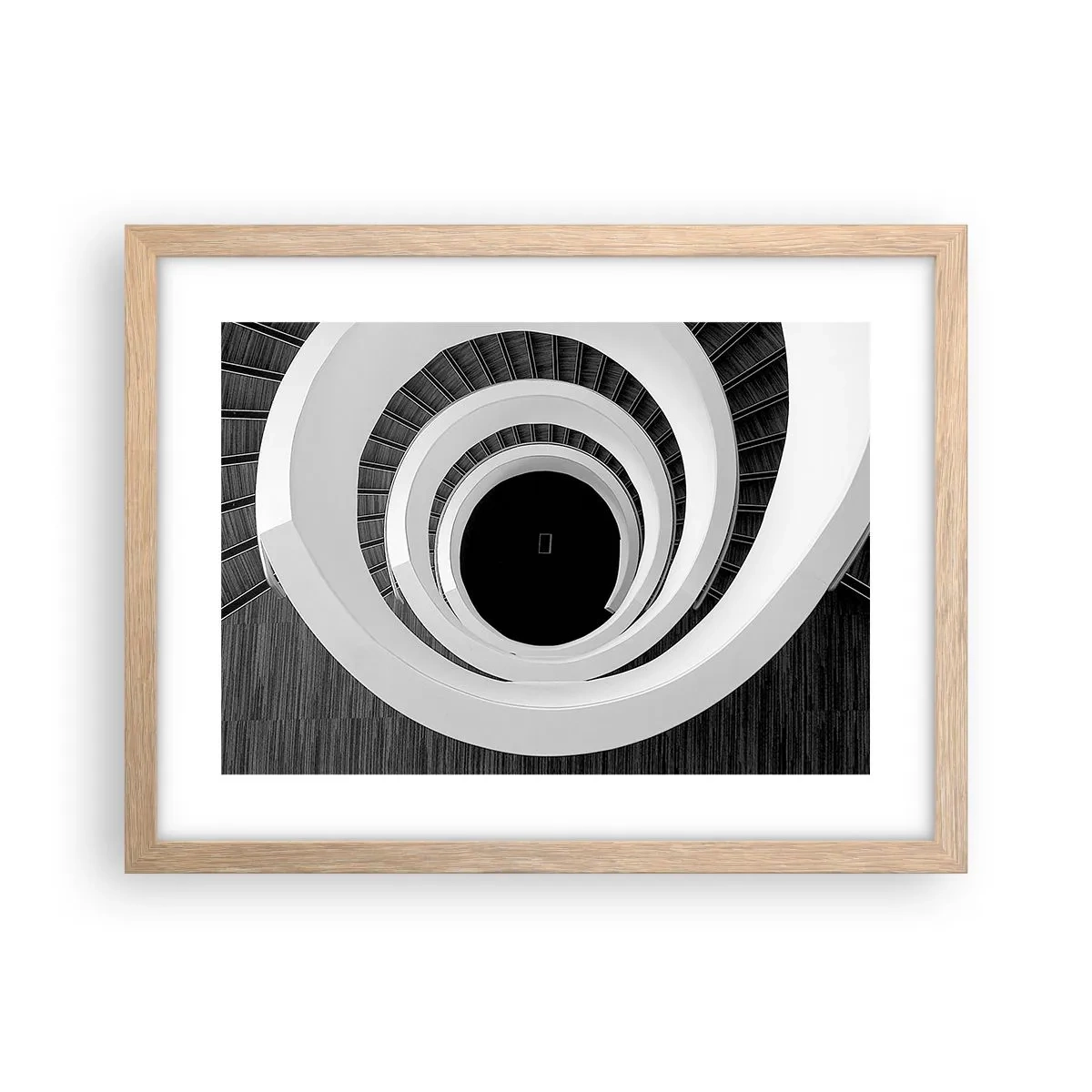 Poster in cornice rovere chiaro - Verso l'essenza delle cose - 40x30 cm