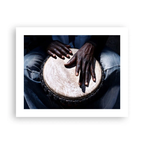 Poster - Vivi al tuo ritmo - 50x40 cm