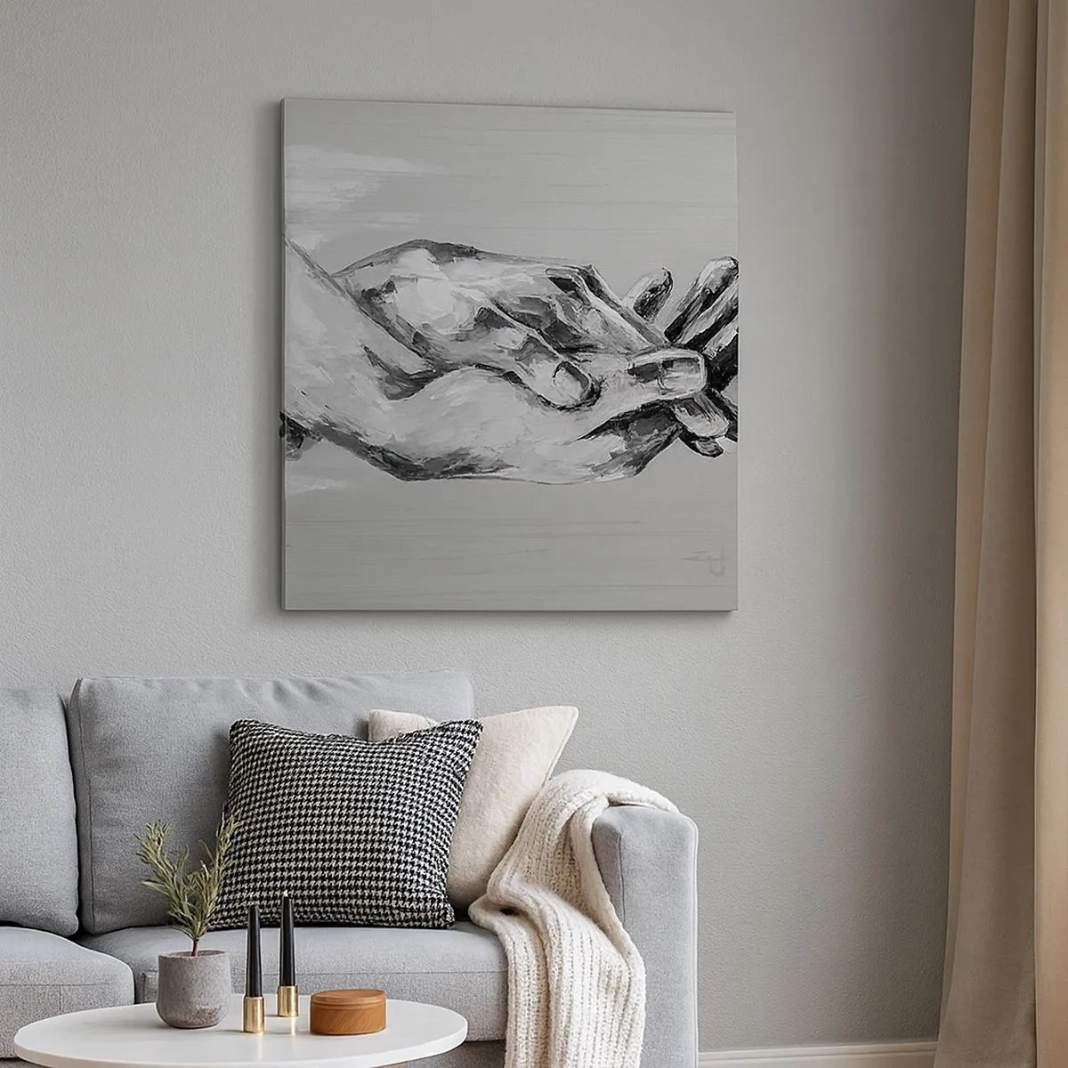 Quadro su tela - Stampe su Tela - Inizio... - 30x30 cm