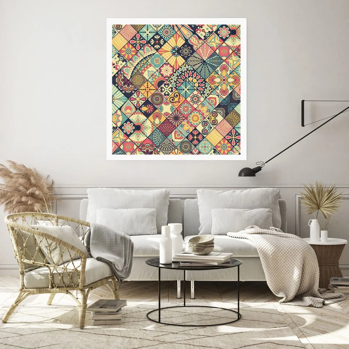 Poster - L'atmosfera del Marocco - 50x50 cm