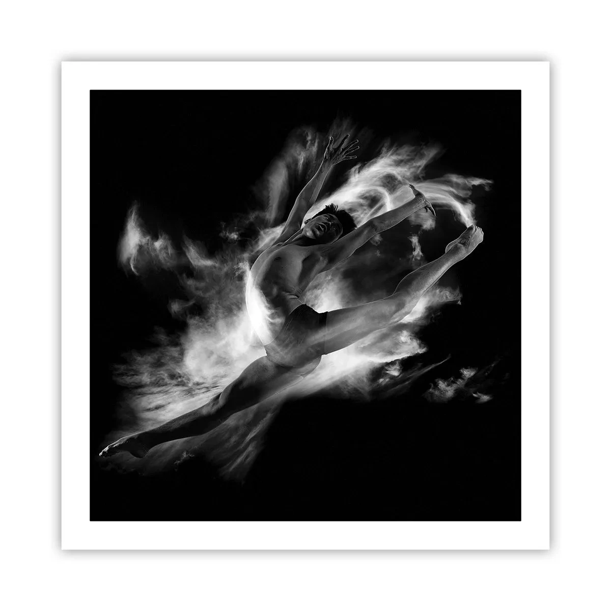 Poster - Fermo in volo - 60x60 cm