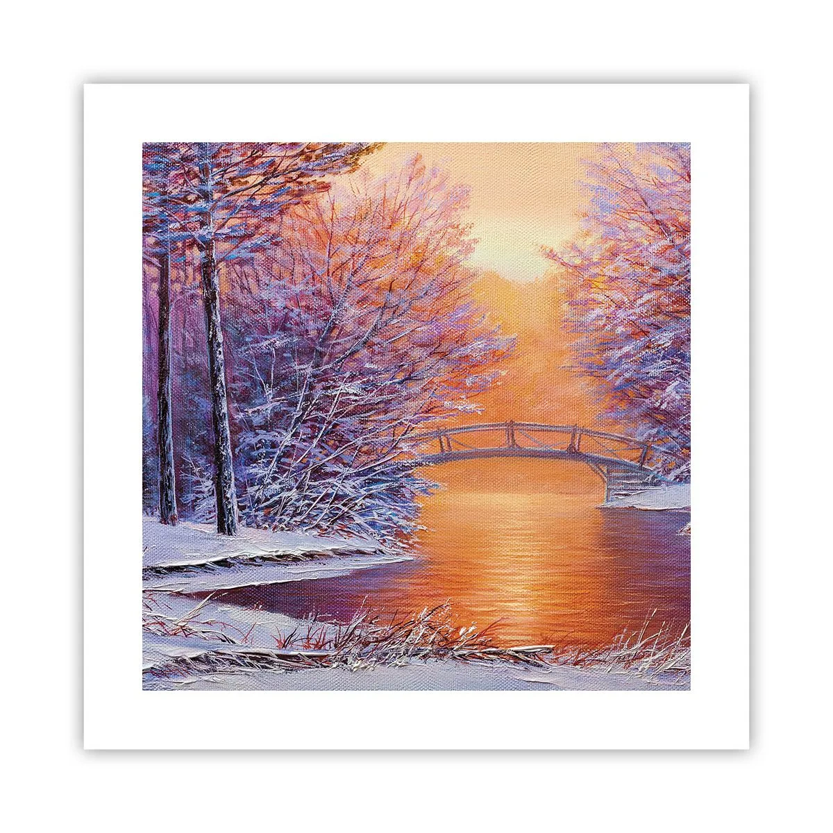 Poster - Incontriamoci qui - 40x40 cm