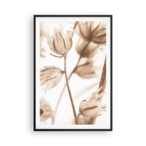 Poster in cornice nera - Suonano alla fine dell'estate - 61x91 cm