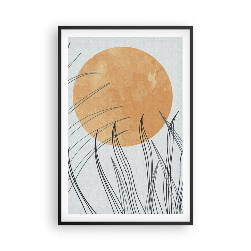 Poster in cornice nera - Sempre verso il sole - 61x91 cm