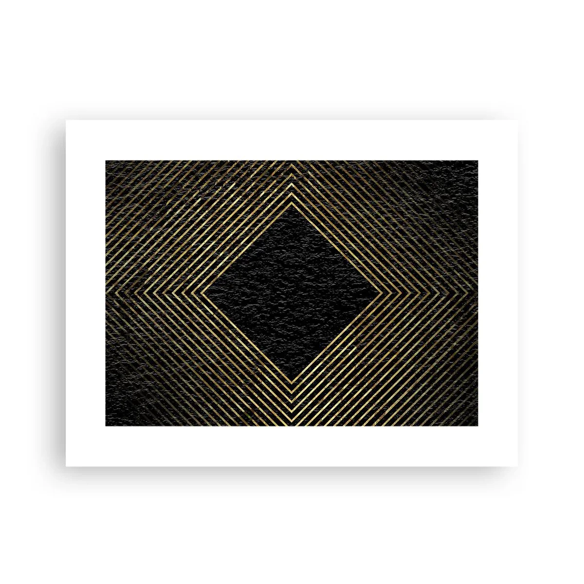 Poster - Geometria in stile glamour - 40x30 cm