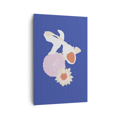 Quadro su tela - Stampe su Tela - Composizione di fiori e boccioli - 80x120 cm