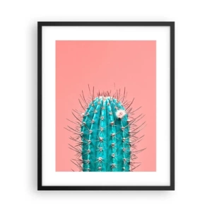 Poster in cornice nera - Stai attento - 40x50 cm
