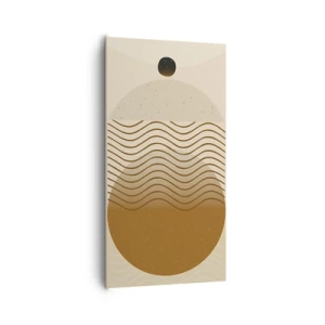 Quadro su tela - Stampe su Tela - Sull'origine delle figure geometriche - 65x120 cm