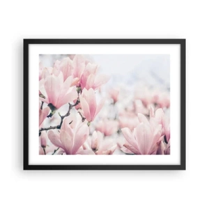 Poster in cornice nera - Ideale di delicatezza - 50x40 cm