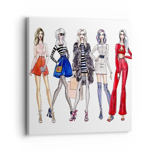 Quadro su tela - Stampe su Tela - Every week Fashion Week - 30x30 cm