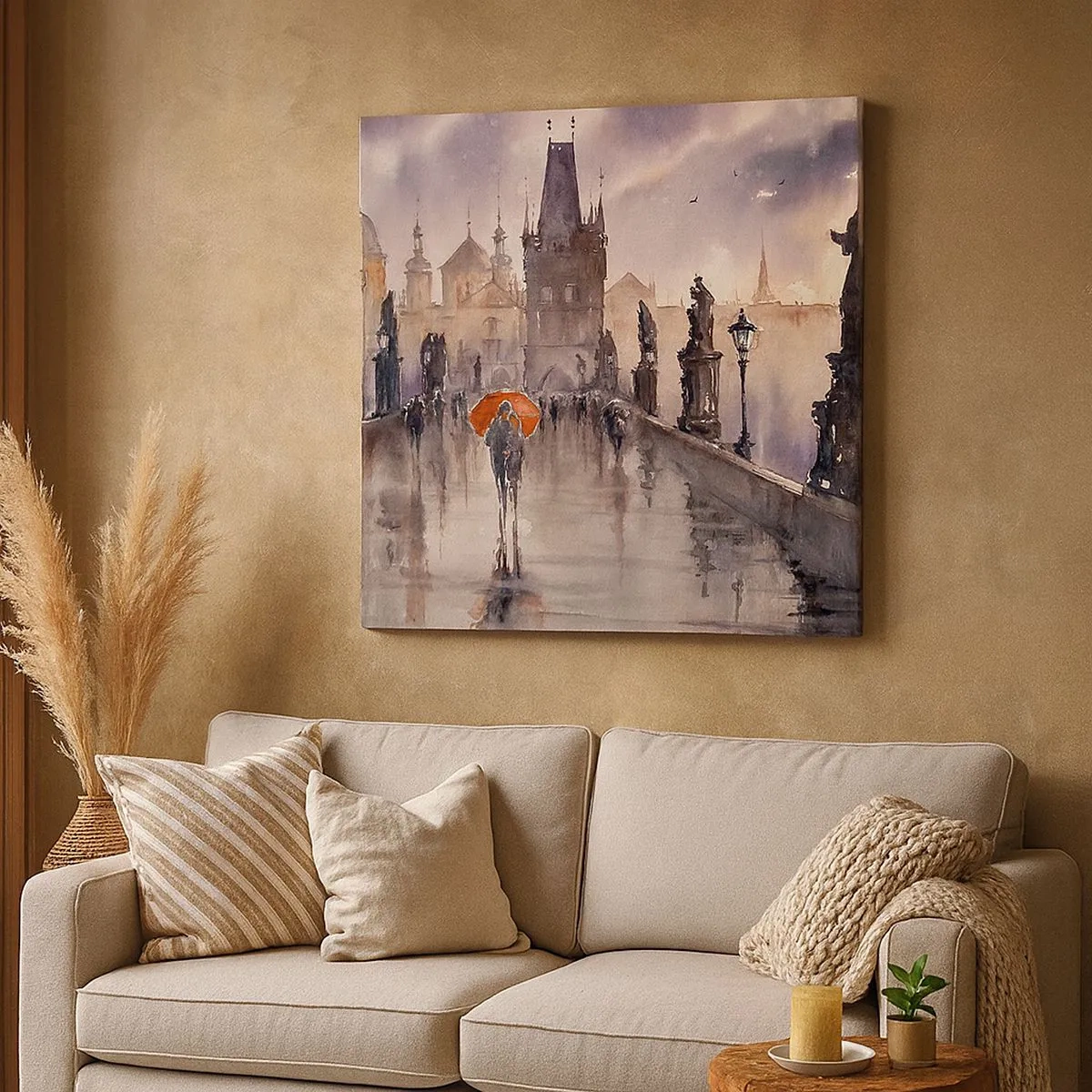 Quadro su tela - Stampe su Tela - Le persone non cambiano - 30x30 cm