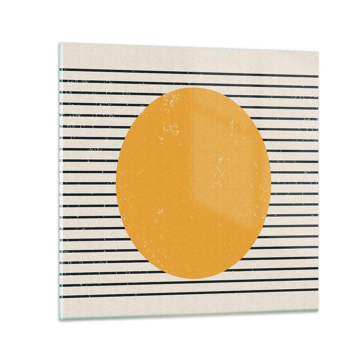 Quadro su vetro - La forza della semplicità - 70x70 cm