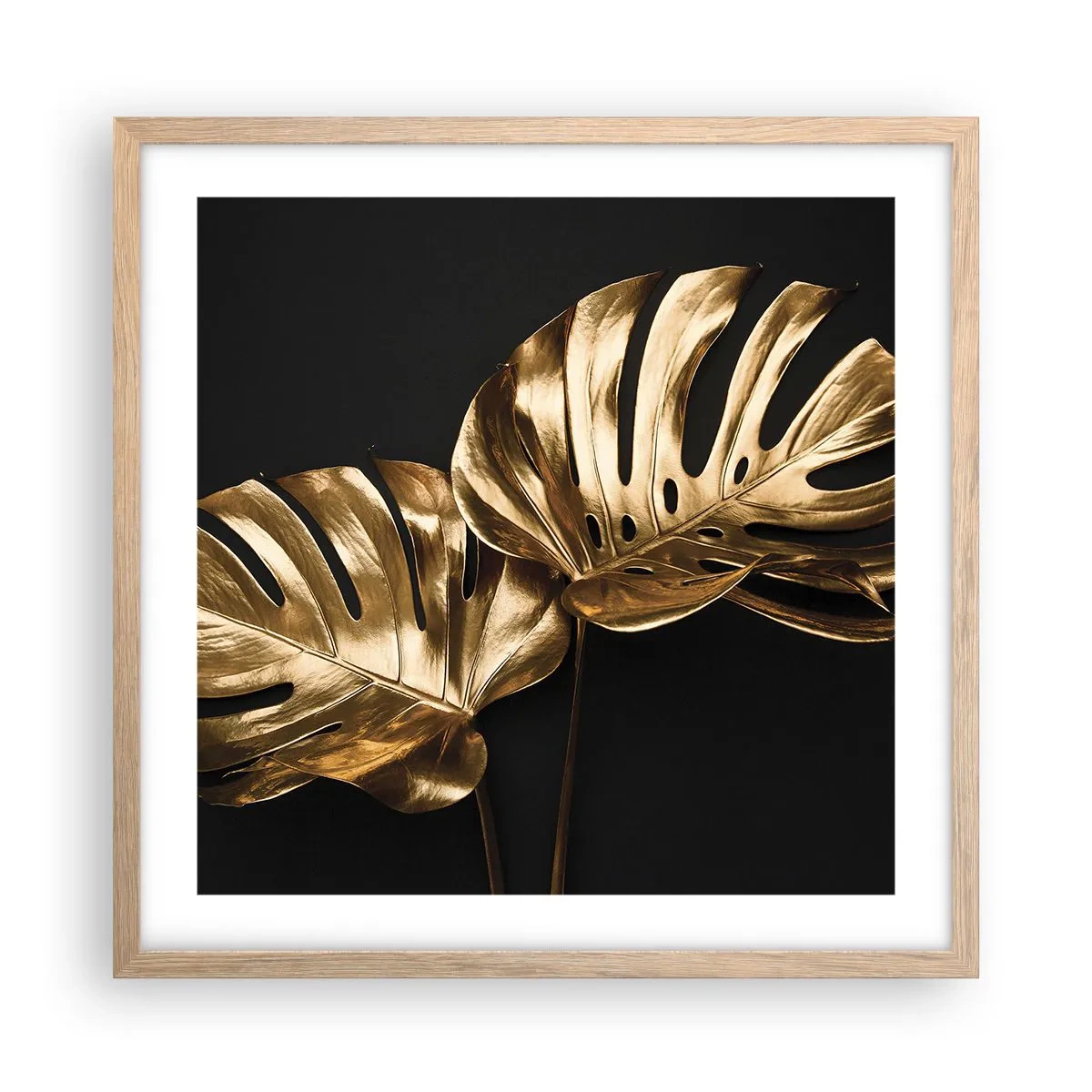 Poster in cornice rovere chiaro - I tesori della natura - 50x50 cm