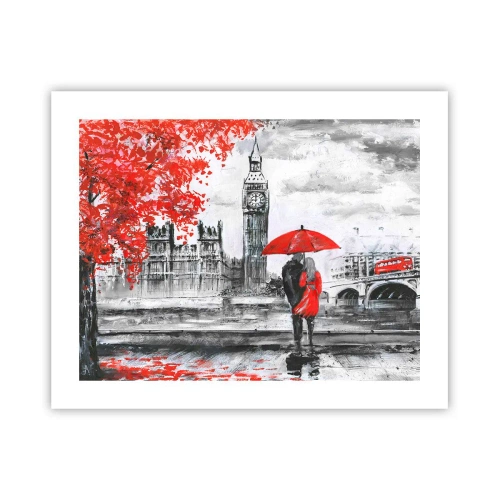 Poster - Innamorati a Londra - 50x40 cm