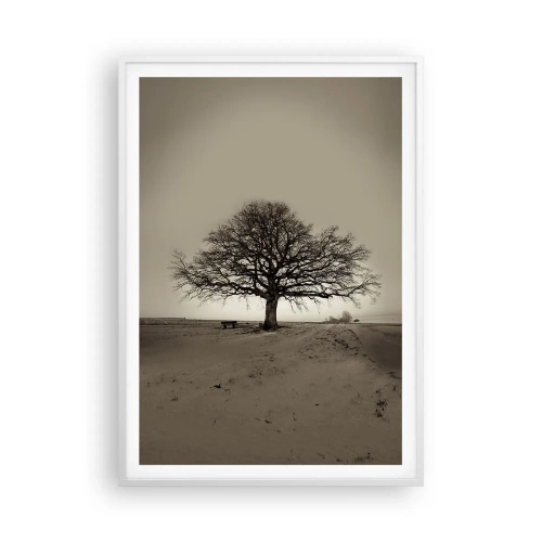 Poster in cornice bianca - Da qui all'eternità - 70x100 cm