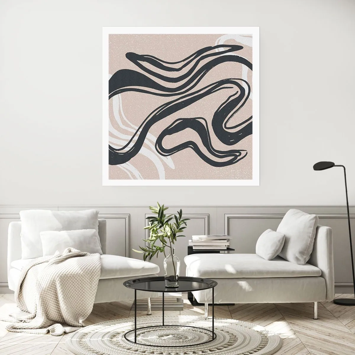 Poster - Espressione moltiplicata - 40x40 cm