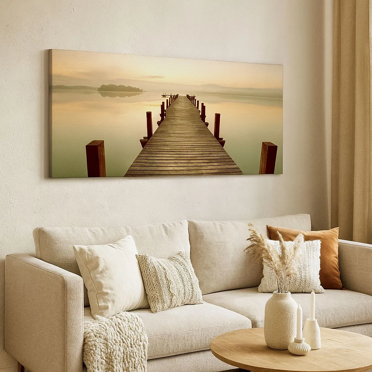 Quadro su tela - Stampe su Tela - Aurora, alba, luce - 100x40 cm