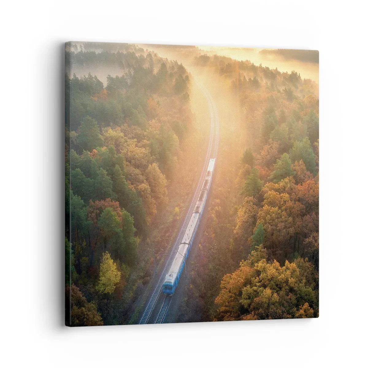 Quadro su tela - Stampe su Tela - Viaggio autunnale - 30x30 cm