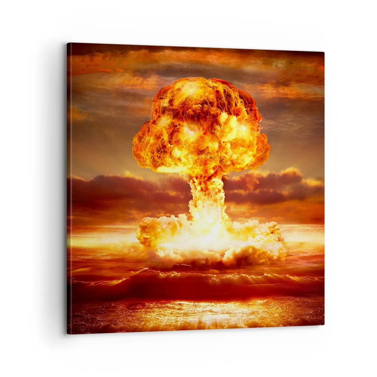 Quadro su tela - Stampe su Tela - E sarà la fine - 60x60 cm