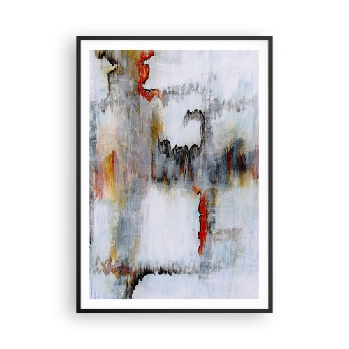Poster in cornice nera - Scritto sull'acqua - 70x100 cm