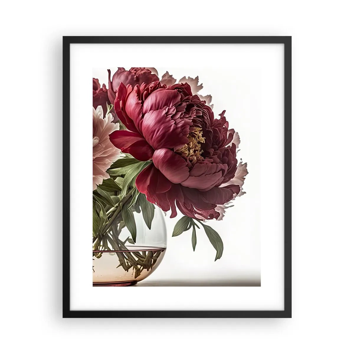 Poster in cornice nera - Bellezza in piena fioritura - 40x50 cm