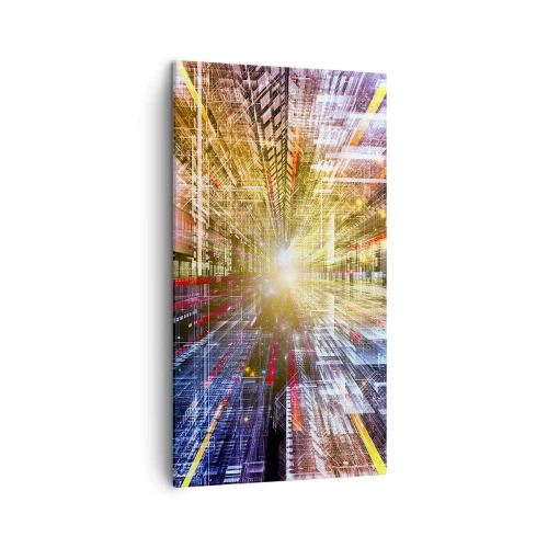 Quadro su tela - Stampe su Tela - Corridoio di luce - 45x80 cm