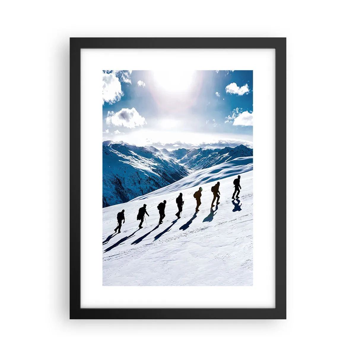 Poster in cornice nera - La squadra dei conquistatori - 30x40 cm