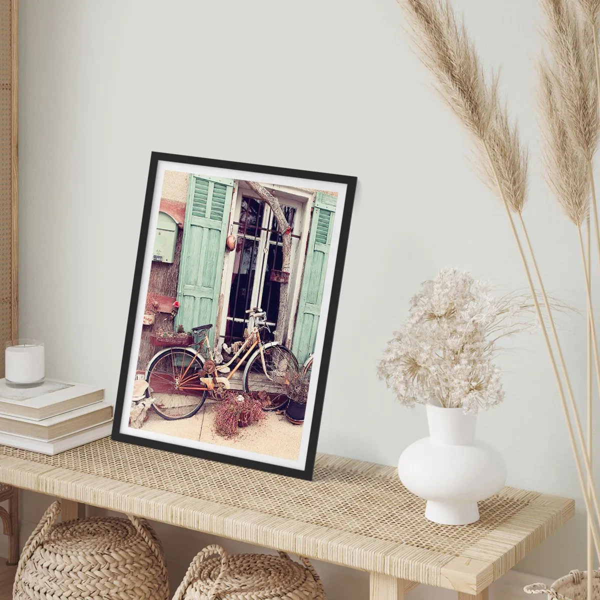 Poster in cornice nera - Evviva la provincia - 40x50 cm