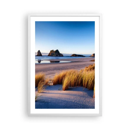 Poster in cornice bianca - Per i cercatori di pace - 50x70 cm