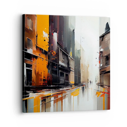 Quadro su tela - Stampe su Tela - Un giorno di pioggia - 30x30 cm