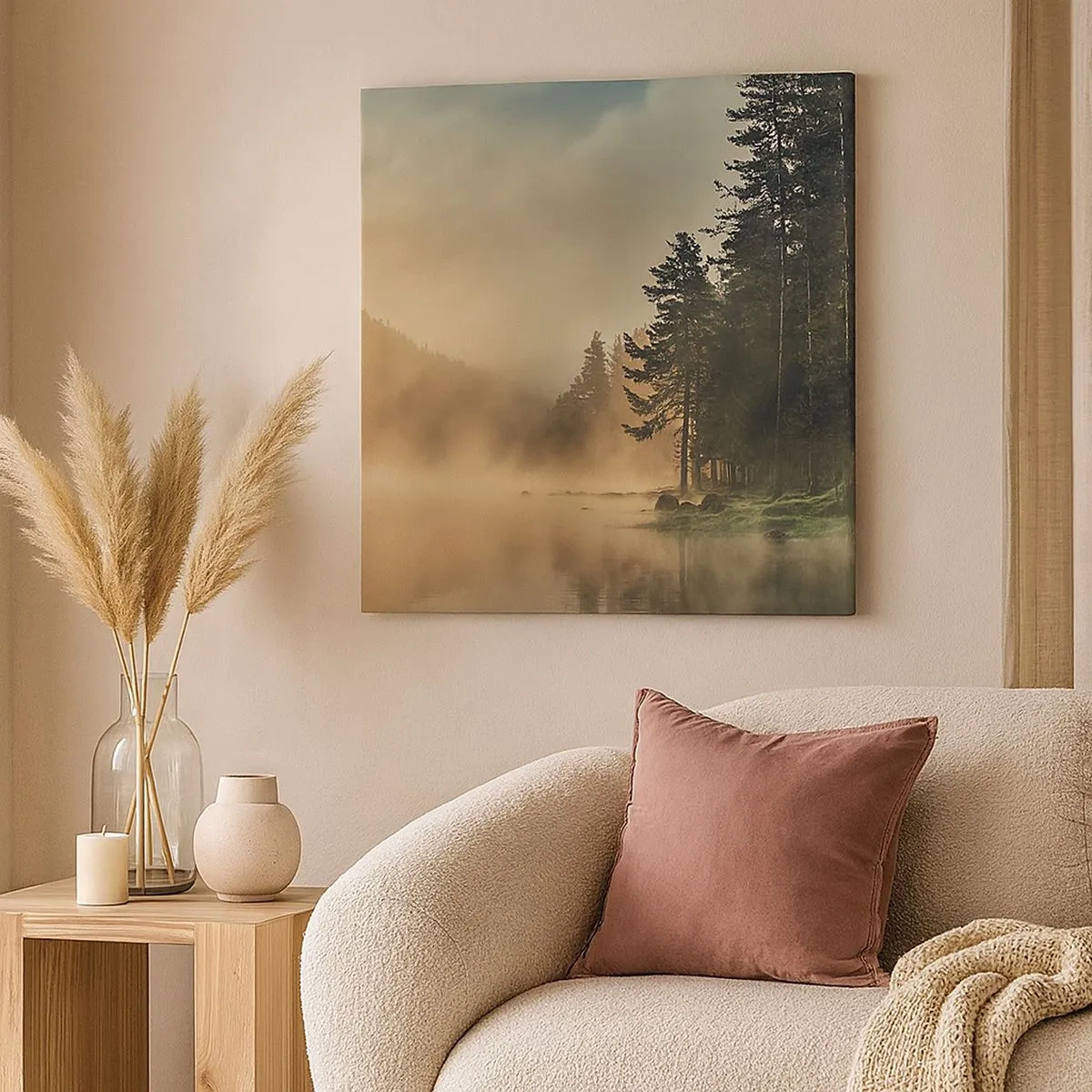 Quadro su tela - Stampe su Tela - La nascita del giorno - 30x30 cm