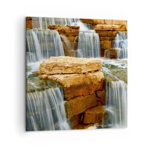 Quadro su tela - Stampe su Tela - La scala verso il cielo - 50x50 cm