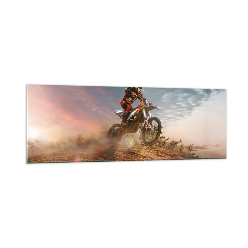 Quadro su vetro - Verso la vittoria - 90x30 cm
