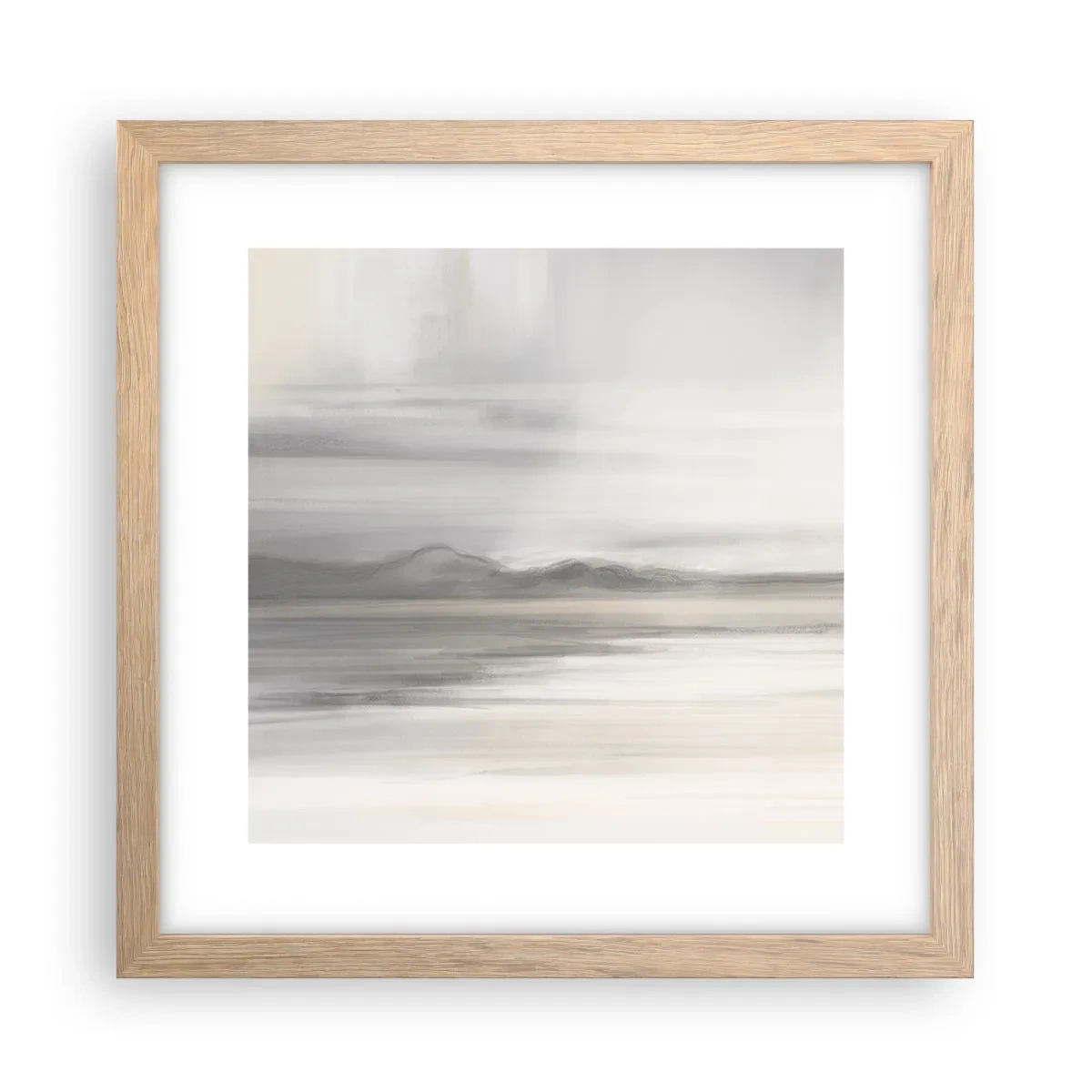 Poster in cornice rovere chiaro - Orizzonte trasognato - 30x30 cm