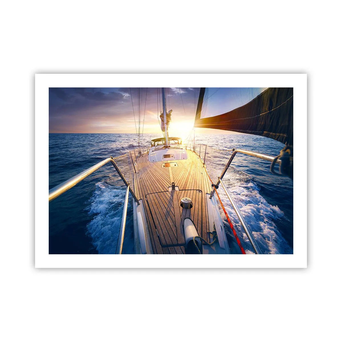 Poster - Correndo sulle onde - 70x50 cm