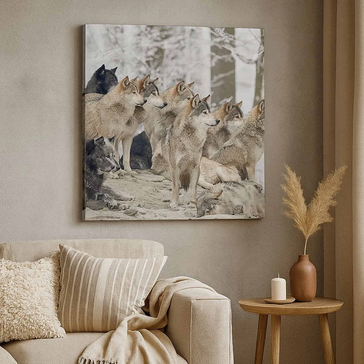 Quadro su tela - Stampe su Tela - Famiglia e amici - 30x30 cm