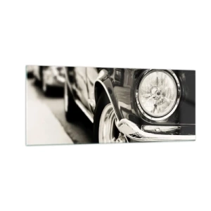 Quadro su vetro - Bellezza intramontabile - 100x40 cm